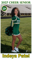 Boylan Cheer Senior Banner Fall 2026 Indeya Patel