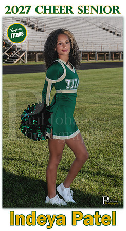 Boylan Cheer Senior Banner Fall 2026 Indeya Patel