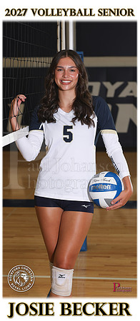 RC Fall Senior Banner Volleyball 2026 Josie Becker