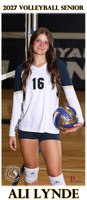 RC Fall Senior Banner Volleyball 2026 Ali Lynde