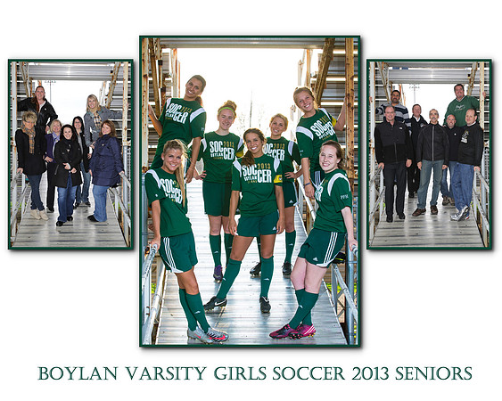 Boylan Varsity Soccer Senior Night Poster 1