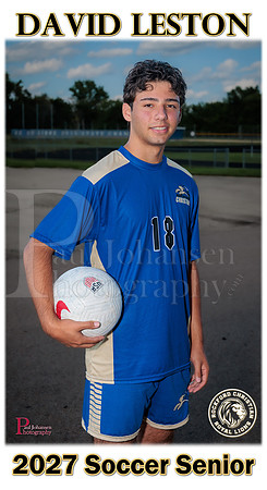 RC Fall 2026 Senior Banner Soccer David Leston
