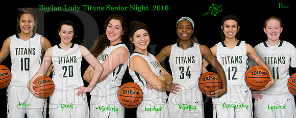 Boylan Girls Varsity Seniors 2015 2016 Poster