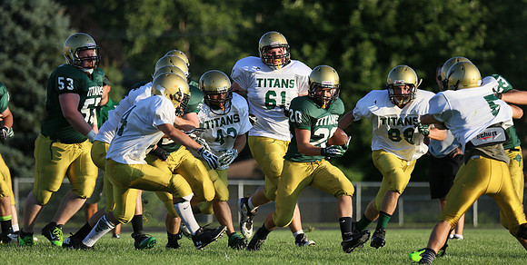 Boylan Green and White Game 8-23-2013-0474