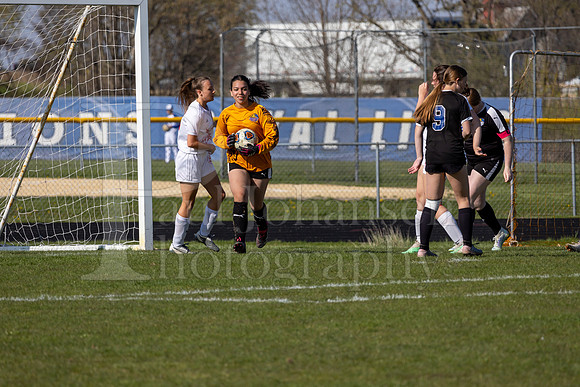 Rockford Christian Girls Varsity Soccer vs Oregon 4-27-2023-0100