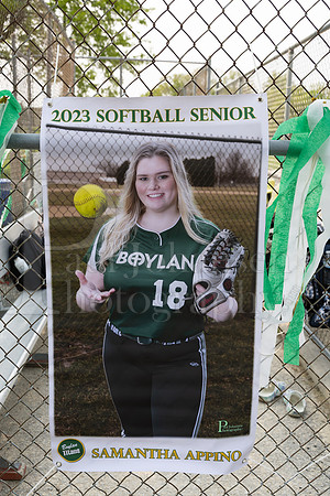 Boylan Girls Varsity Softball Senior Night vs East 5-17-2023-0002