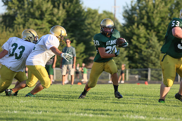 Boylan Green and White Game 8-23-2013-0492