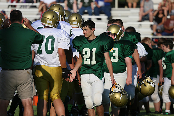 Boylan Green & White Football Games 8-23-2013-0300