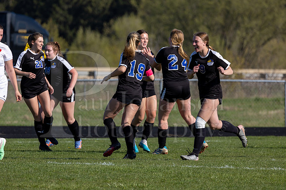 Rockford Christian Girls Varsity Soccer vs Oregon 4-27-2023-0133