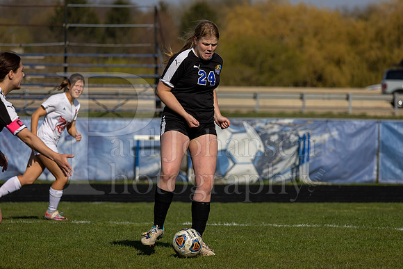 Rockford Christian Girls Varsity Soccer vs Oregon 4-27-2023-0024