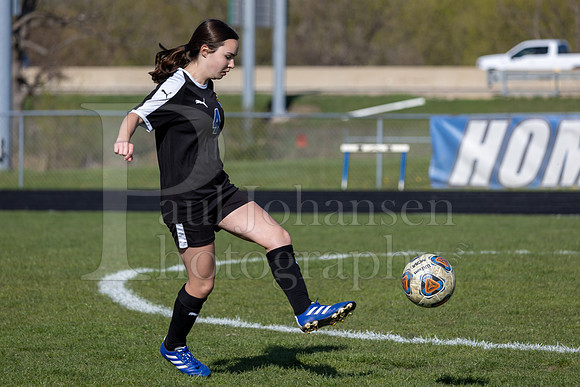 Rockford Christian Girls Varsity Soccer vs Oregon 4-27-2023-0150