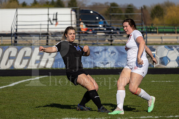 Rockford Christian Girls Varsity Soccer vs Oregon 4-27-2023-0089