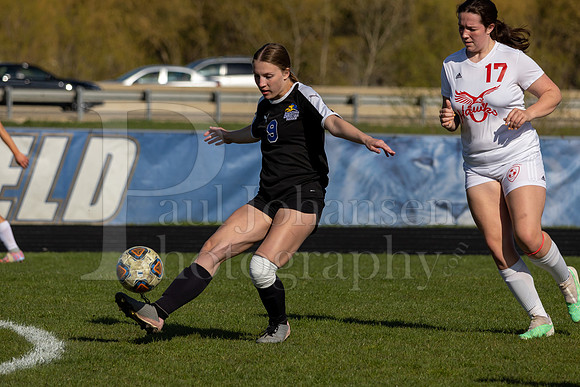 Rockford Christian Girls Varsity Soccer vs Oregon 4-27-2023-0142