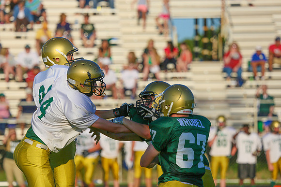 Boylan Green & White Football Games 8-23-2013-0453