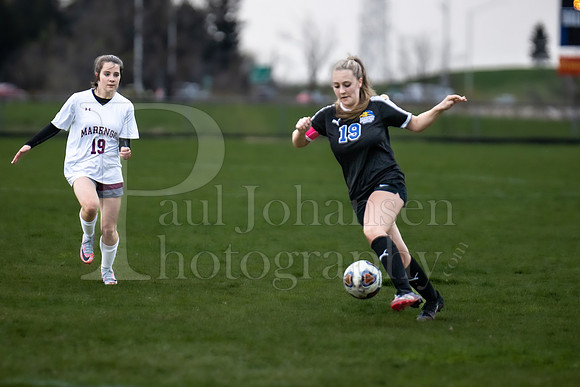 Rockford Christian Girls Varsity Soccer vs Marengo 4-20-2023-0240