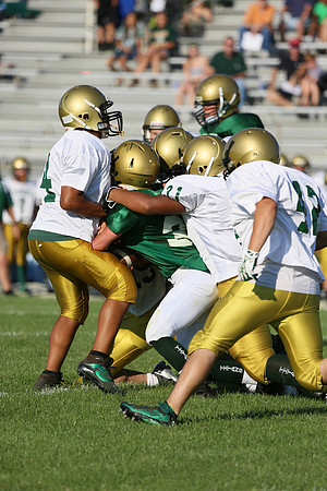 Boylan Green & White Football Games 8-23-2013-0210