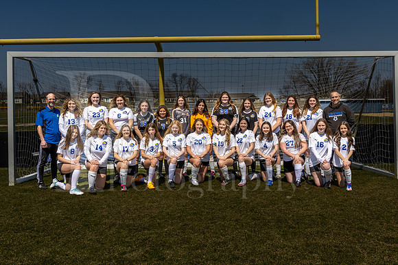Rockford Christian Girls Varsity Soccer Spring 2023-0321