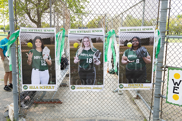 Boylan Girls Varsity Softball Senior Night vs East 5-17-2023-0007