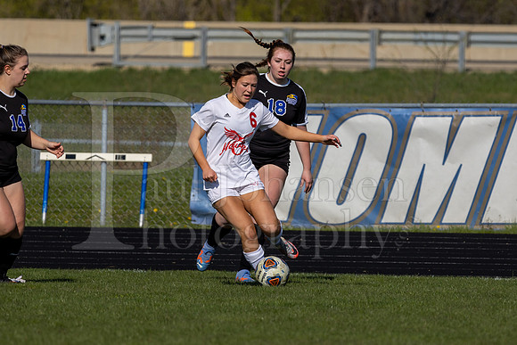 Rockford Christian Girls Varsity Soccer vs Oregon 4-27-2023-0108