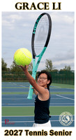 RC Fall 2026 Senior Banner Tennis Grace Li