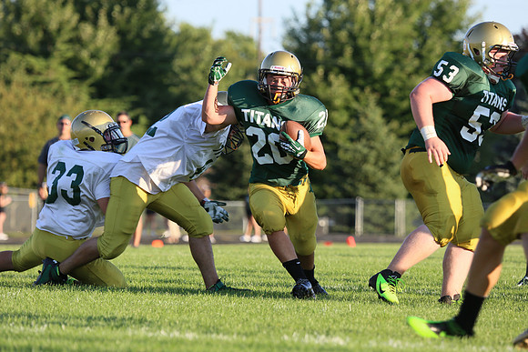 Boylan Green and White Game 8-23-2013-0493