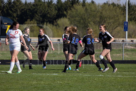 Rockford Christian Girls Varsity Soccer vs Oregon 4-27-2023-0131