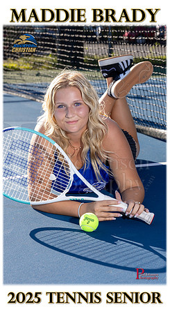 RC Fall Senior Banner Tennis Maddie Brady