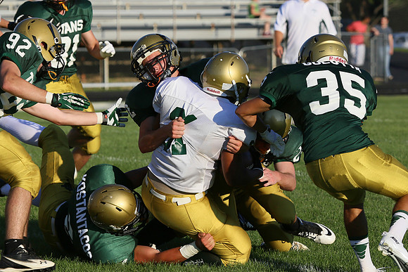 Boylan Green & White Football Games 8-23-2013-0447