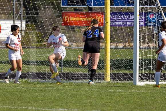 Rockford Christian Girls Varsity Soccer vs Oregon 4-27-2023-0118