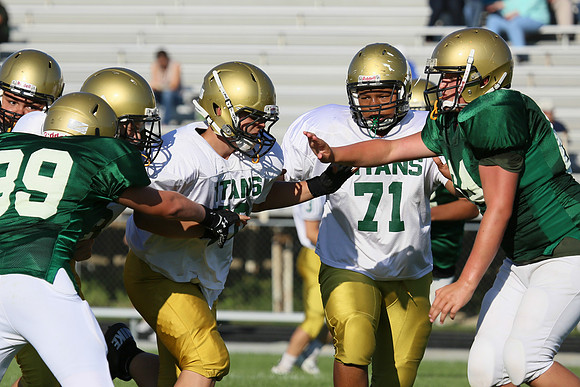 Boylan Green & White Football Games 8-23-2013-0221