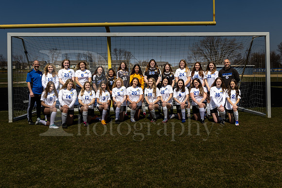 Rockford Christian Girls Varsity Soccer Spring 2023-0328