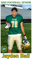 Boylan Football Senior 2025 Jayden Bali