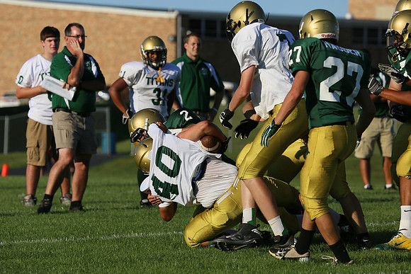 Boylan Green & White Football Games 8-23-2013-0337