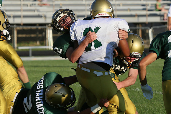 Boylan Green & White Football Games 8-23-2013-0446
