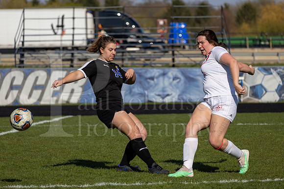Rockford Christian Girls Varsity Soccer vs Oregon 4-27-2023-0088
