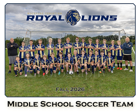RC Fall 2026 Middle School Soccer Team