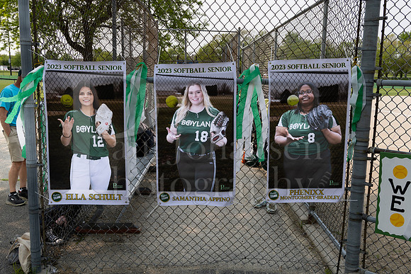 Boylan Girls Varsity Softball Senior Night vs East 5-17-2023-0008