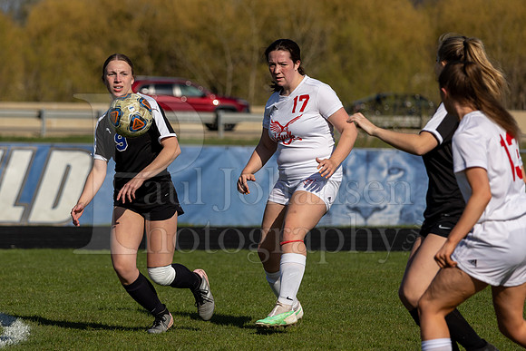 Rockford Christian Girls Varsity Soccer vs Oregon 4-27-2023-0148