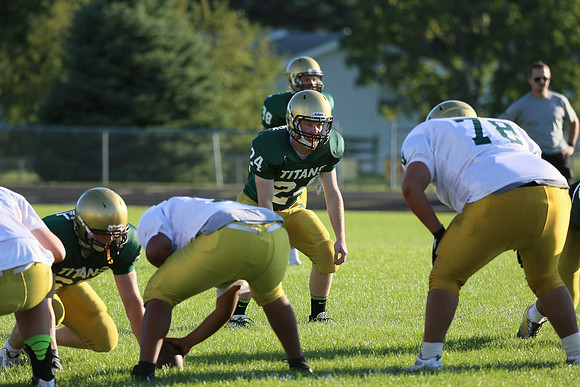 Boylan Green & White Football Games 8-23-2013-0330