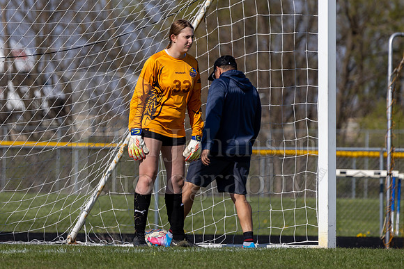Rockford Christian Girls Varsity Soccer vs Oregon 4-27-2023-0001