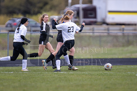 Rockford Christian Girls Varsity Soccer vs Christian Life 5-1-2023-0048