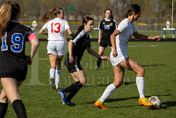 Rockford Christian Girls Varsity Soccer vs Oregon 4-27-2023-0094