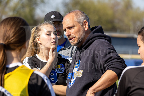 Rockford Christian Girls Varsity Soccer vs Oregon 4-27-2023-0013