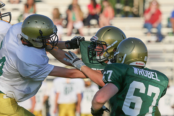 Boylan Green & White Football Games 8-23-2013-0452