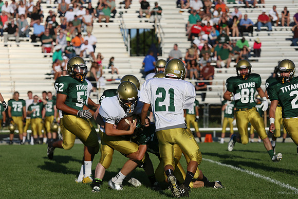 Boylan Green & White Football Games 8-23-2013-0333