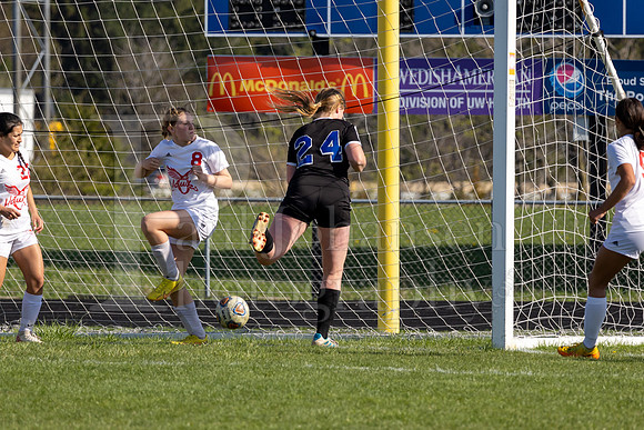 Rockford Christian Girls Varsity Soccer vs Oregon 4-27-2023-0117