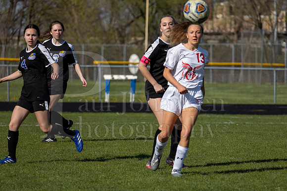 Rockford Christian Girls Varsity Soccer vs Oregon 4-27-2023-0047