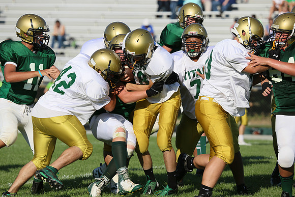 Boylan Green & White Football Games 8-23-2013-0222