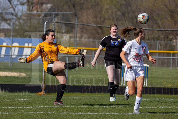 Rockford Christian Girls Varsity Soccer vs Oregon 4-27-2023-0104