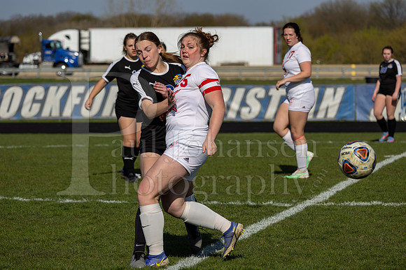 Rockford Christian Girls Varsity Soccer vs Oregon 4-27-2023-0085